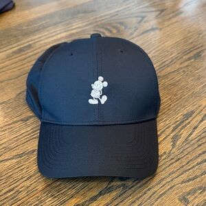 Nike Dry Fit Disney Mickey Mouse Black Grey Golf Baseball Hat NWOT